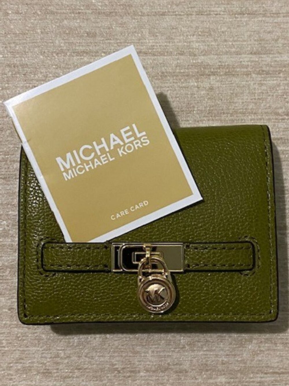 Michael Kors Hamilton Moderne Leather Wallet NWOT